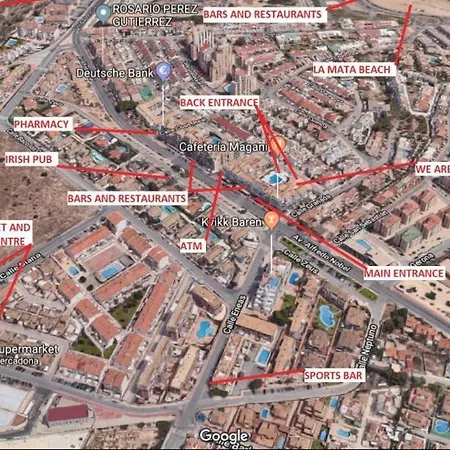 With Pool & Balcony Less Than 10min Walk To La Mata Beach! Apartment